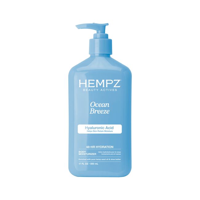 White Smoke Hempz Ocean Breeze Herbal Body Moisturizer
