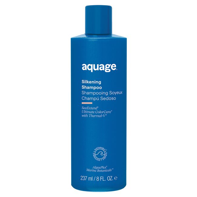 Dark Cyan Aquage Sea Extend Silkening Shampoo