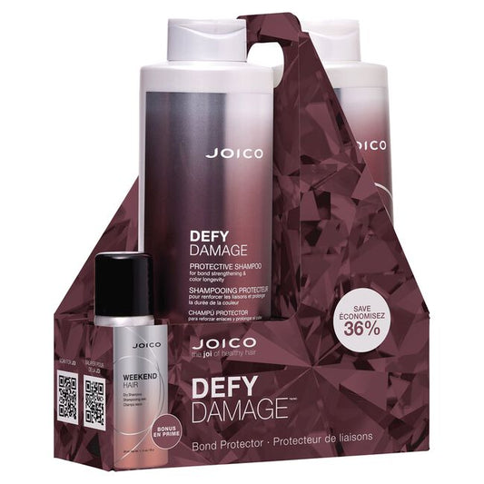 White Smoke Joico Defy Damage Liter Duo