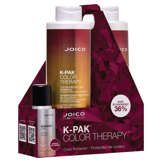 White Smoke Joico K-PAK Color Therapy Winter Liter Trio
