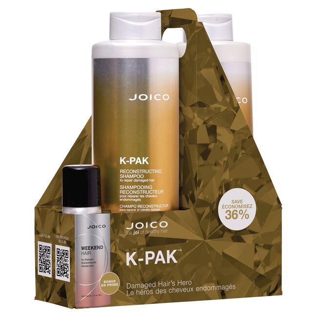 White Smoke Joico K-PAK Winter Liter Duo