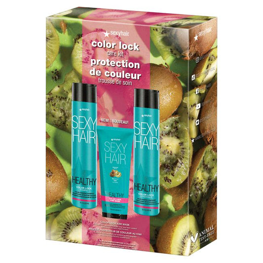 White Smoke SexyHair Healthy Sexy Hair Color Lock Care Kit