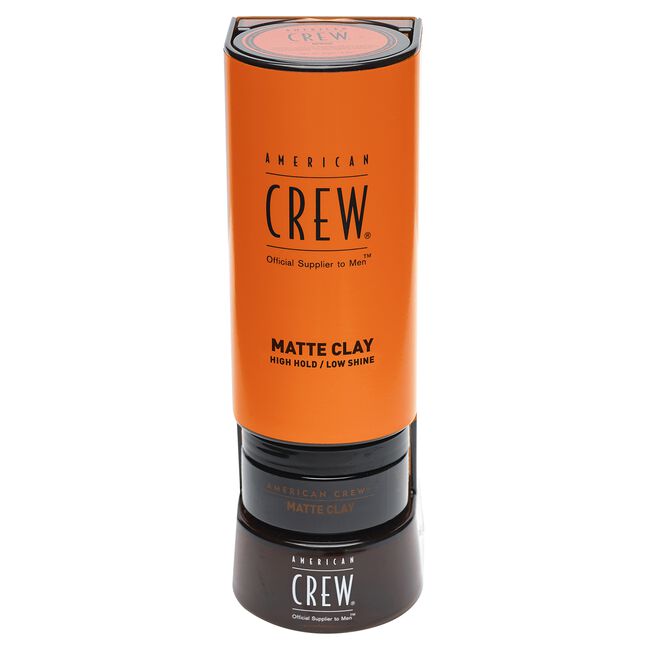 Chocolate American Crew Matte Clay Gravity Feeder Display