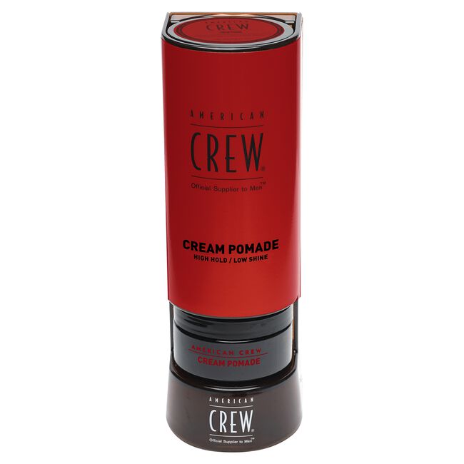 Brown American Crew Cream Pomade Gravity Feeder Display