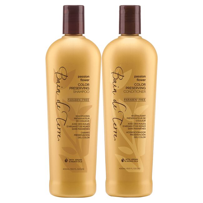 White Smoke Bain de Terre Passion Flower Color Preserving & Moisturizing Duo