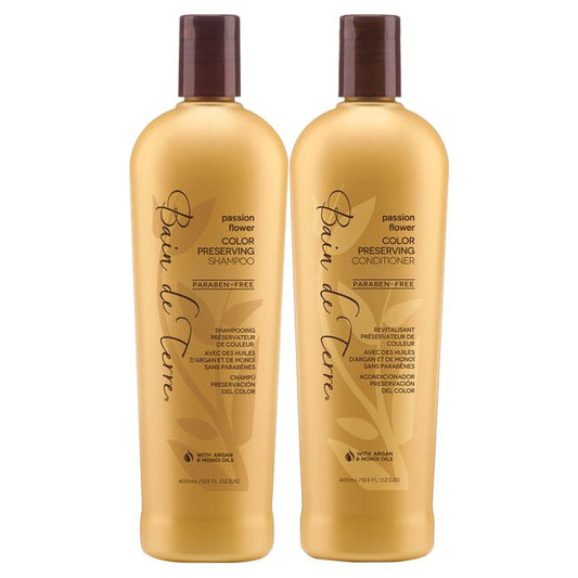 White Smoke Bain de Terre Passion Flower Color Preserving & Moisturizing Duo