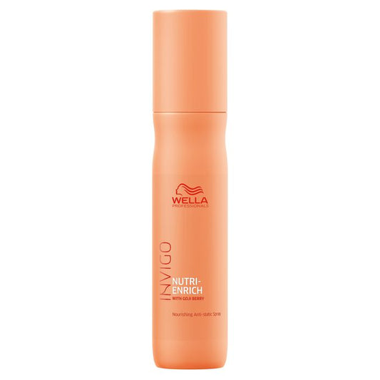 Dark Salmon Wella INVIGO Nutri-Enrich Nourishing Anti-Static Spray