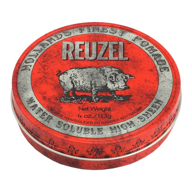 White Smoke Reuzel Red Water Soluble Pomade