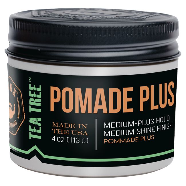 Black GIBS Grooming Tea Tree Pomade Plus