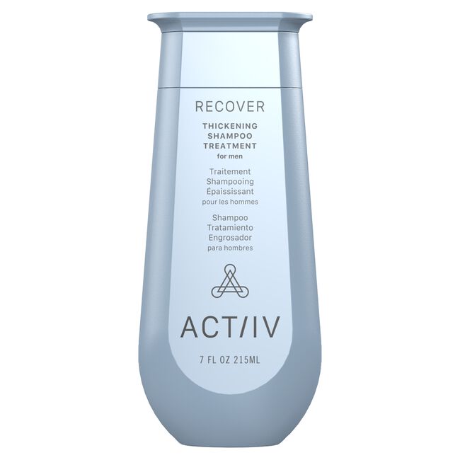 Light Gray ACTiiV Hair Science Recover Thickening Shampoo Treatment for Men