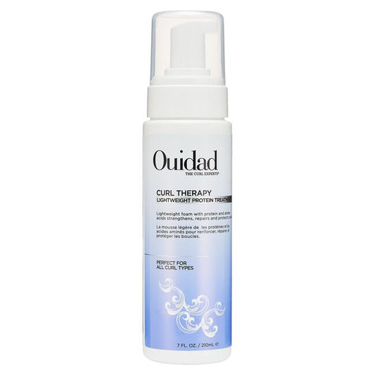 Lavender Ouidad Curl Therapy Lightweight Protein Foam Hair Treatment