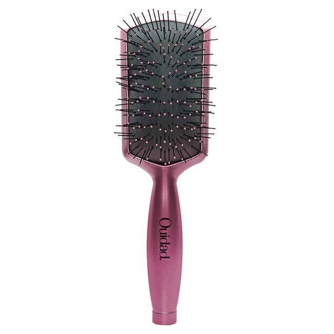 White Smoke Ouidad Thick Hair Paddle Detangler