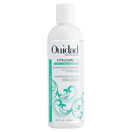 White Smoke Ouidad VitalCurl®+ Clear & Gentle Shampoo