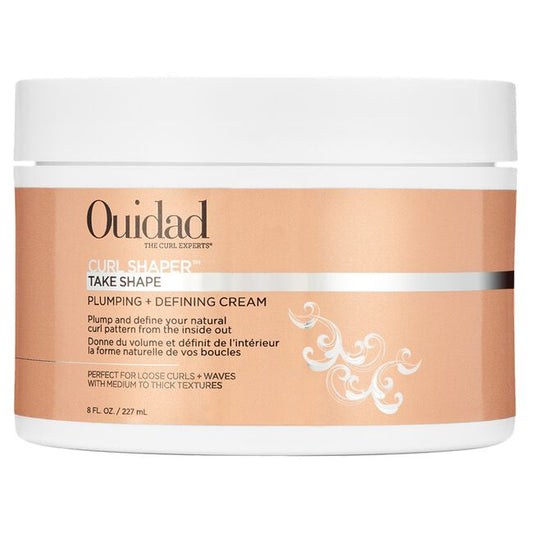 Tan Ouidad Curl Shaper Take Shape Plumping Defining Curl Cream