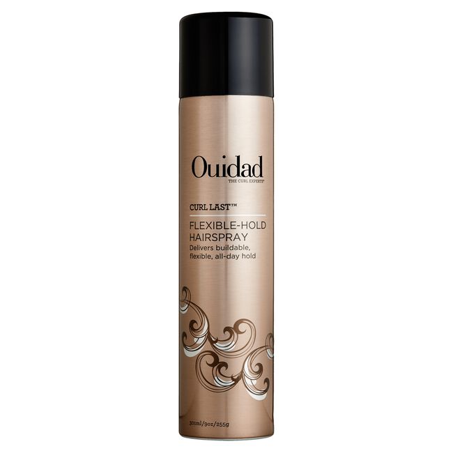 Black Ouidad Curl Last Flexible-Hold Hairspray