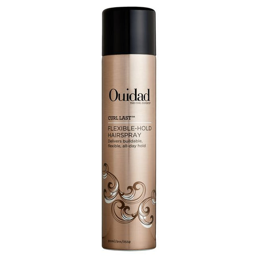 Black Ouidad Curl Last Flexible-Hold Hairspray