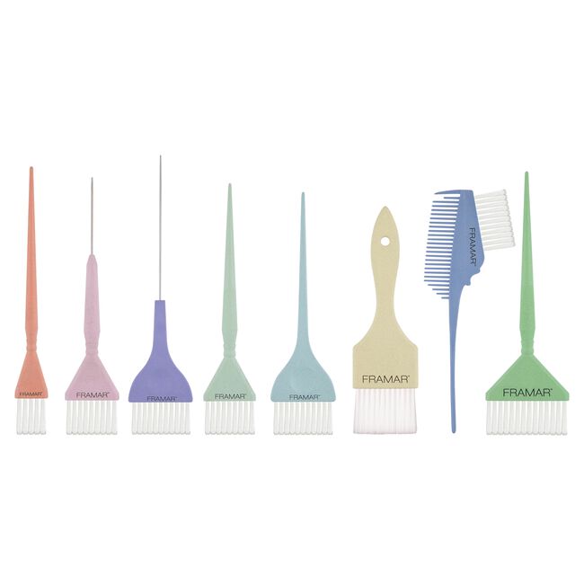 White Smoke Framar Garden Party Jet Set Brush Kit