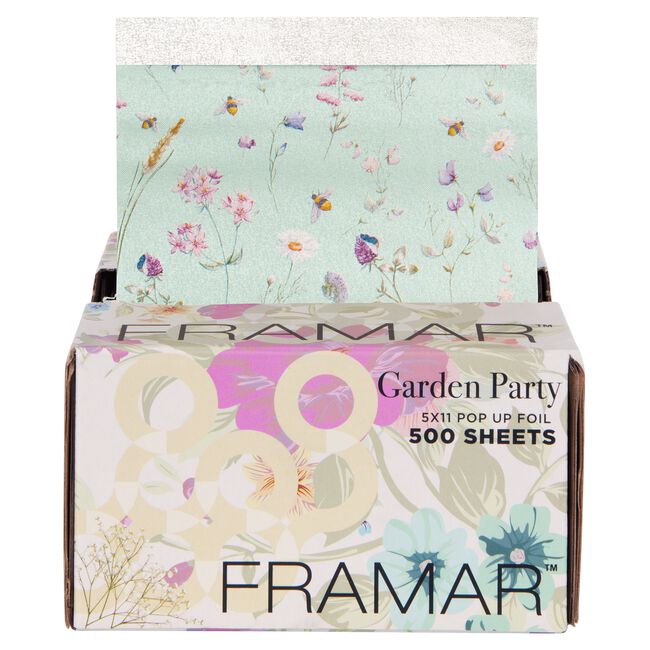 Light Gray Framar Garden Party Pop Up Foil