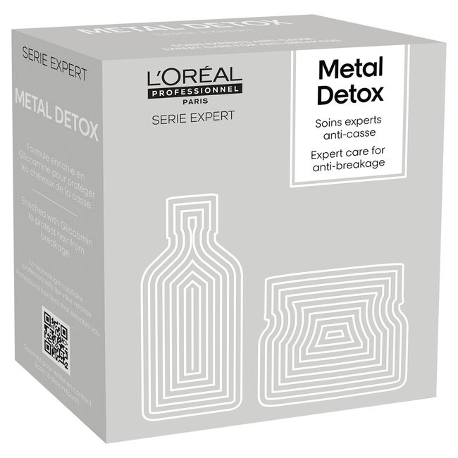 Light Gray L'Oreal Professionnel Metal Detox Spring Kit