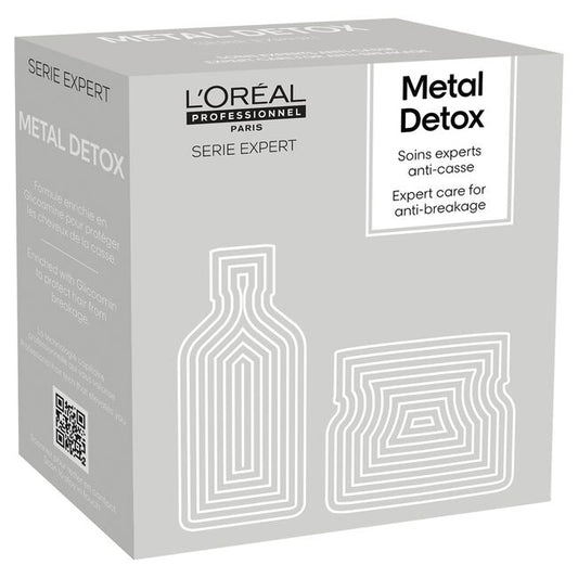 Light Gray L'Oreal Professionnel Metal Detox Spring Kit