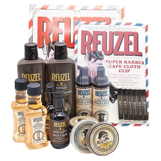 White Smoke Reuzel Beard Starter Pack