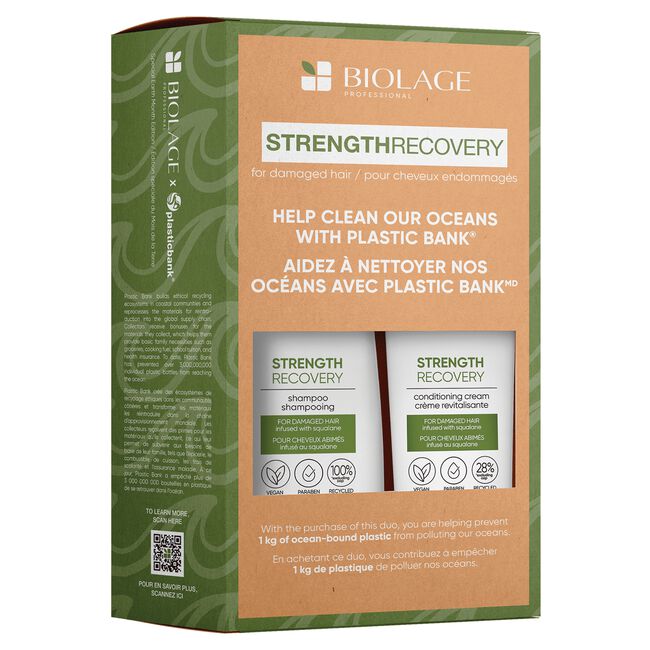 Tan Biolage Strength Recovery Earth Kit