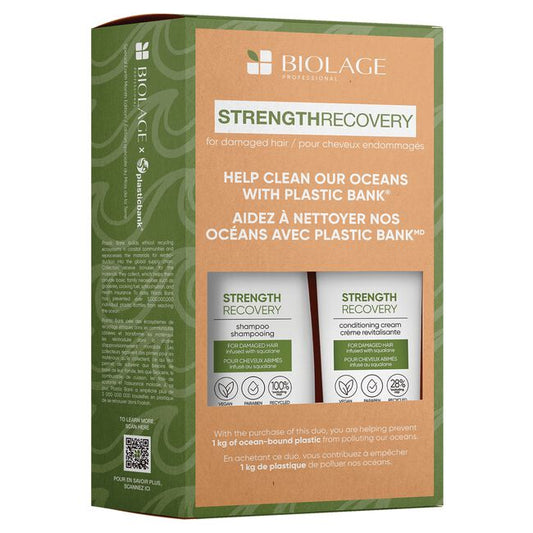 Tan Biolage Strength Recovery Earth Kit