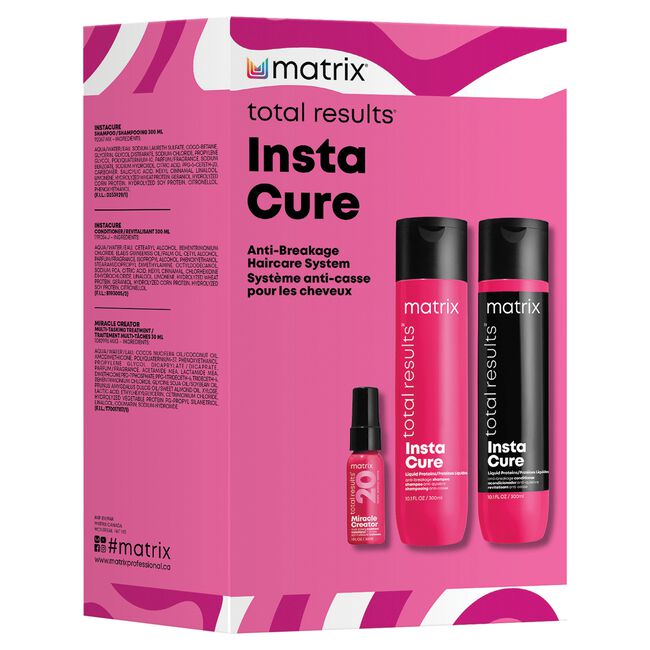Pale Violet Red Matrix Instacure Anti-Breakage Trio
