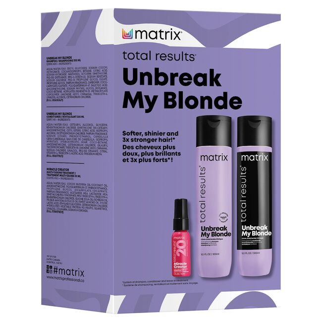 Light Slate Gray Matrix Total Results Unbreak My Blonde Trio