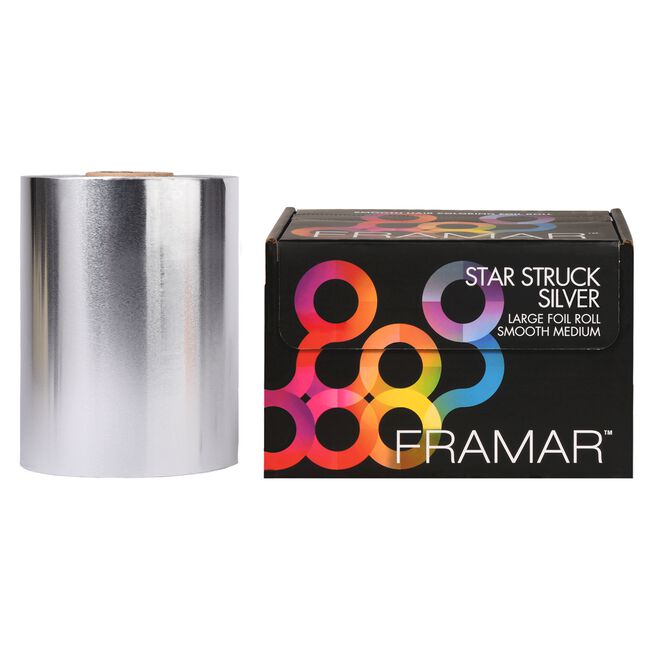 White Smoke Framar Star Struck Silver Large Roll - Medium 1600'