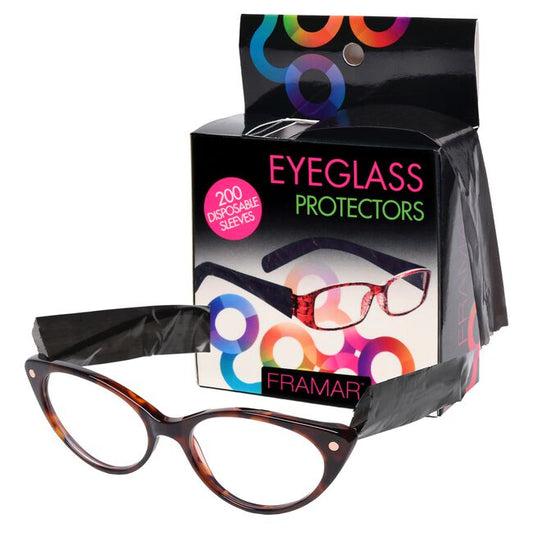 White Smoke Framar Eye Glass Protectors - 200 count