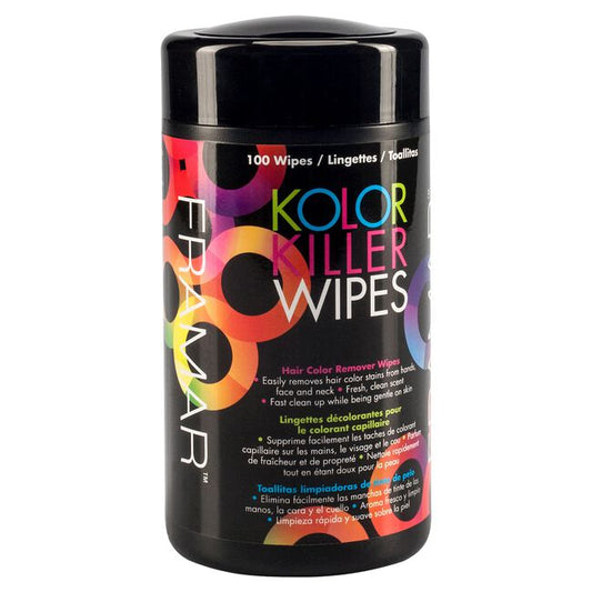 Black Framar Kolor Killer Wipes
