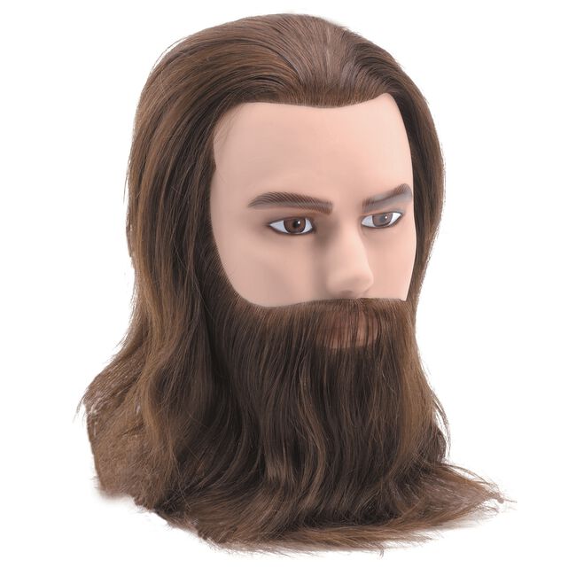 White Smoke Dannyco Sundries BAB PRO MALE 6" MANNEQUIN W/BEARD.