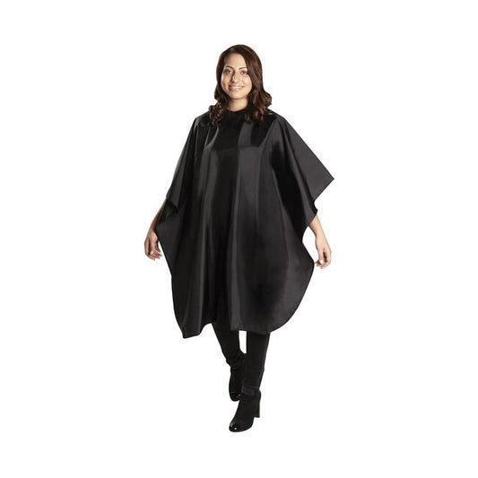 White Smoke Dannyco Sundries BaByliss Pro Nylon Cutting Cape - Black