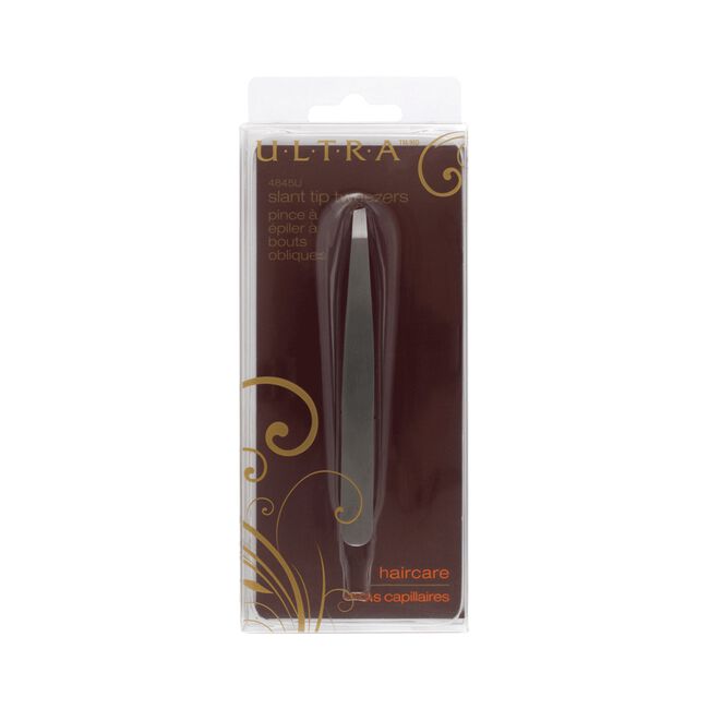 Dark Slate Gray Belcam Ultra Stainless Steel Slant Tip Tweezer