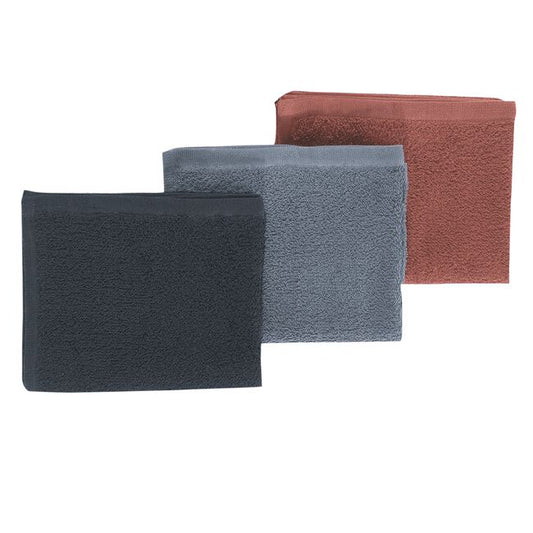 White Smoke BaBylissPRO BaByliss Pro 12 Count Towels - BLACK only