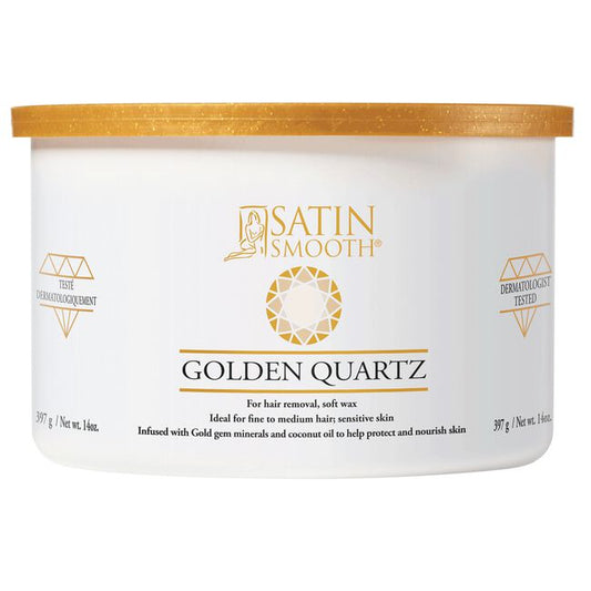 White Smoke Dannyco Sundries Satin Smooth Gem Wax - Golden Quartz