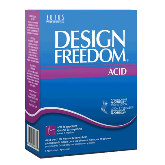 Steel Blue Piidea Design Freedom Acid Perm for Normal and Tinted Hair