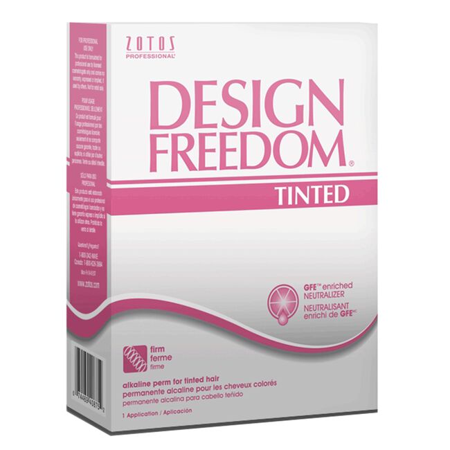 White Smoke Piidea Design Freedom Conditioning Perm for Tinted Hair