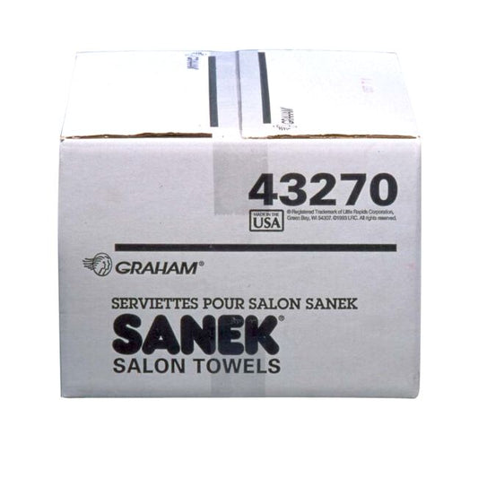 White Smoke Dannyco Sundries Sanek 43270 Salon Towels (500 PK)