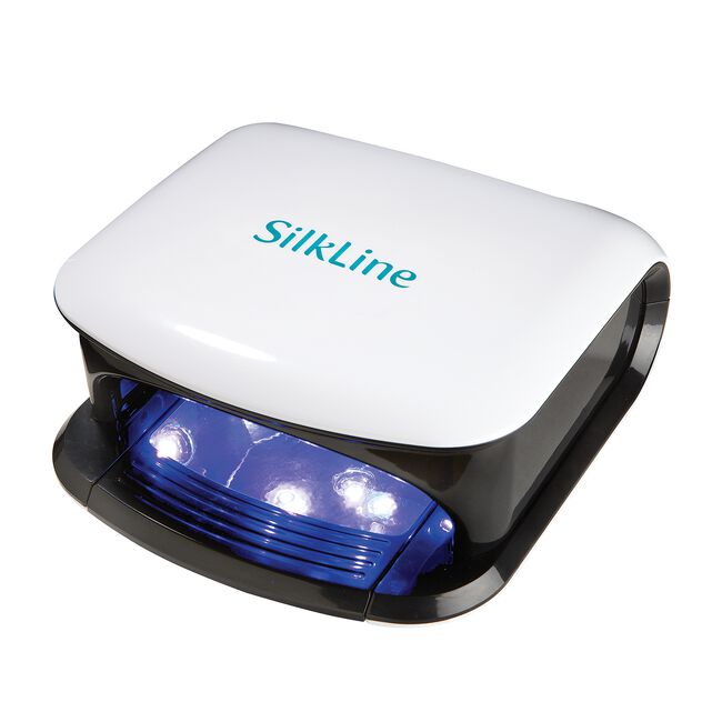 White Smoke Silkline LED Lamp