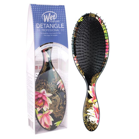 White Smoke Framar Wet Brush - Night Floral Pink