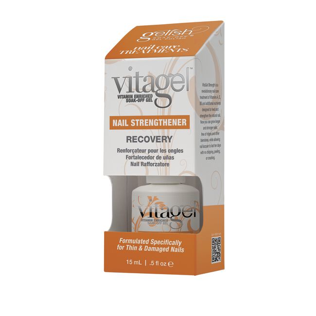 Light Gray Gelish Vitagel Recovery