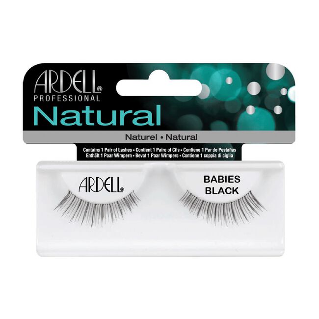 Lavender Ardell InvisiBands Lashes Babies-Black