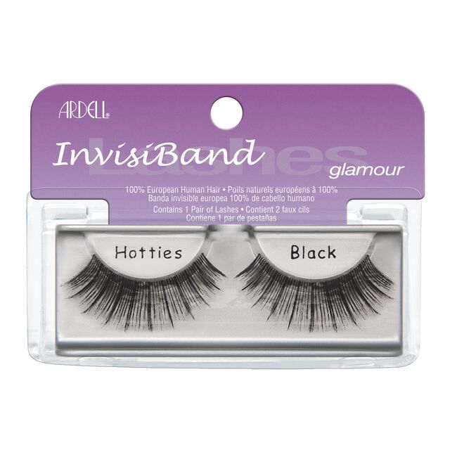 Light Gray Ardell InvisiBands Hotties-Black
