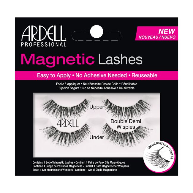 Black Ardell Magnetic Strip Double Demi Wispies
