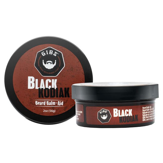 White Smoke GIBS Grooming Black Kodiak Beard Balm