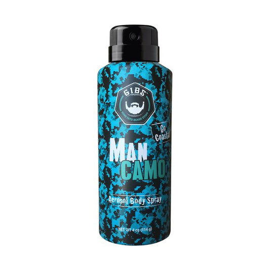 White Smoke GIBS Grooming Man Camo Aerosol Body Spray