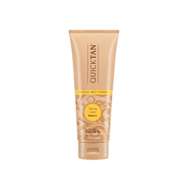 White Smoke Body Drench Quick Tan Gradual Tanning Lotion - Medium