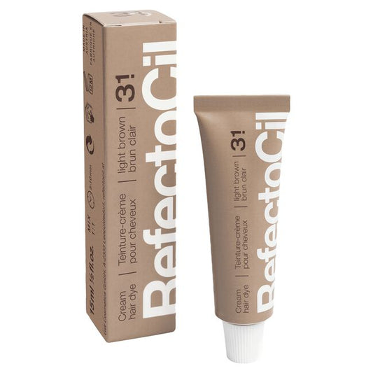 White Smoke Refectocil RefectoCil Cream Tint Light Brown #3.1